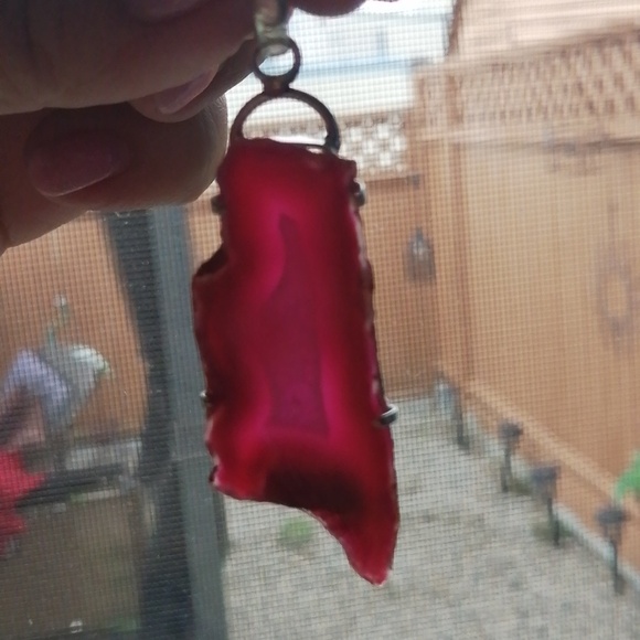 An Agate Geode Slice Symbolizes Inner Strength, Emotional Stability And Courage - Picture 7 of 7